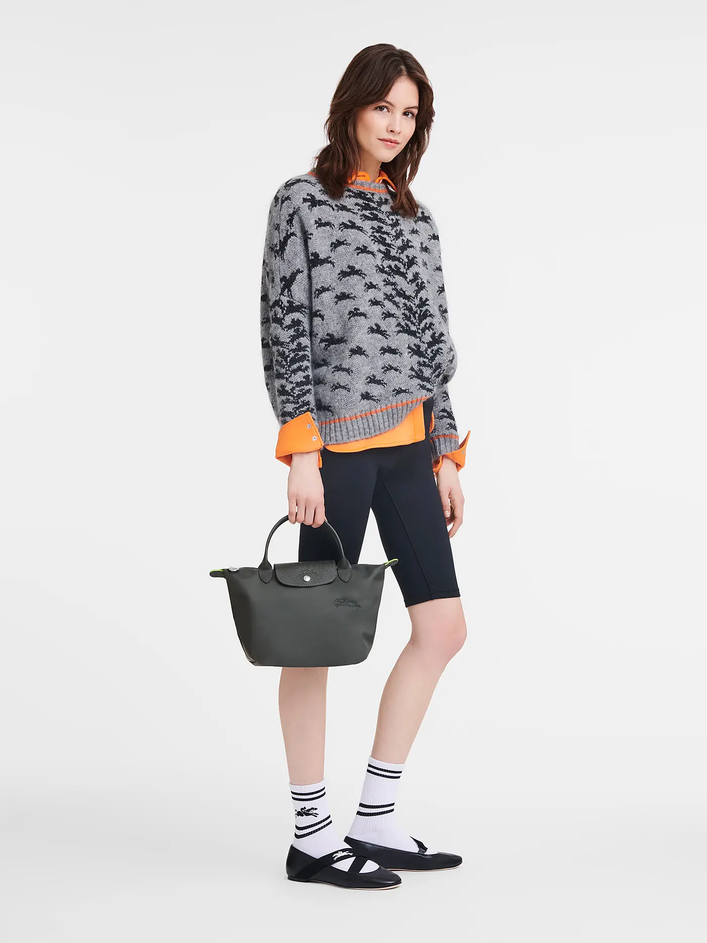 LONGCHAMP | Le Pliage  Green Handtasche Small, Graphite | 